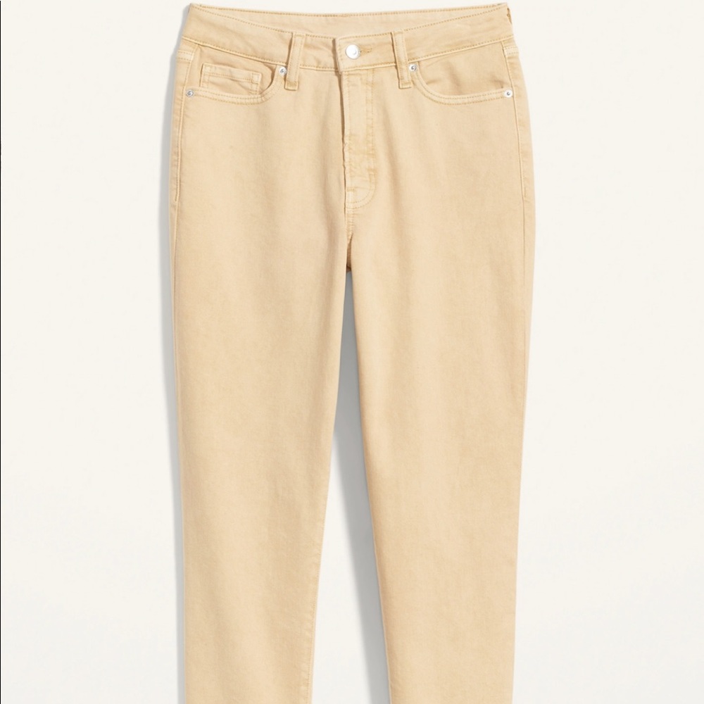 OLD NAVY OG STRAIGHT HIGH RISE DENIM